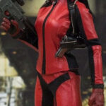 Women Kaneda Akira Red Leather Jacket Men