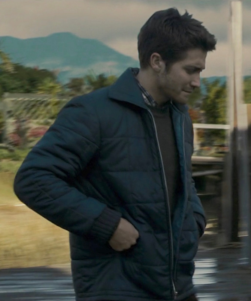 Zodiac Robert Graysmith Blue Quilted Jacket