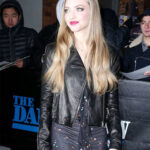 Amanda Seyfried Leather Jacket