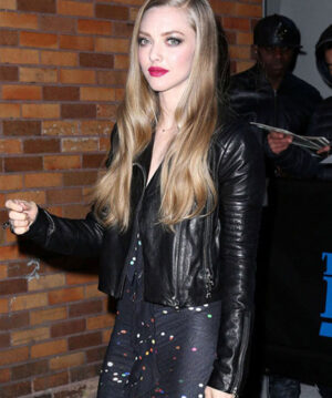 Amanda Seyfried Leather Jacket Online