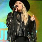 Billboard-Country-Power Players Lainey Wilson Fringe Leather Jacket
