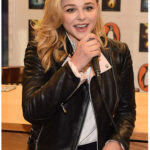Chloe Grace Moretz Black Jacket