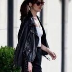 Dakota Johnson Biker Leather Jacket