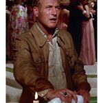 Doug-Roberts-The-Towering Inferno Paul Newman Leather Brown Coat