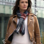 Lois Lane Superman and Lois Brown Leather Jacket