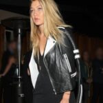 Gigi Hadid Biker Leather Jacket