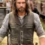 Hell on Wheels Cullen Bohannon Distressed Leather Vest