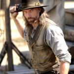 Hell on Wheels Cullen Bohannon Distressed Leather Vest USA