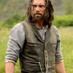 Hell on Wheels Cullen Bohannon Distressed Leather Vest Outfit