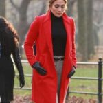 Jennifer Lopez Second Act Red Coat