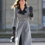 Kate Middleton Grey Trench Coat
