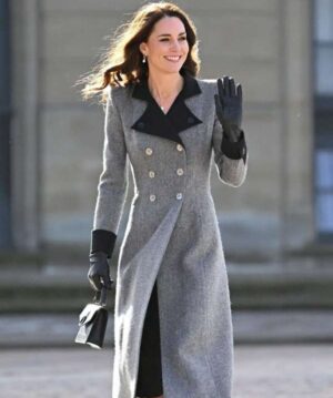 Kate Middleton Grey Trench Coat