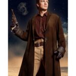 Malcolm Reynolds Firefly Brown Suede Coat