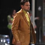 Once Upon a Time in Hollywood Leonardo DiCaprio Brown Leather Coat