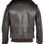 R.J-Macready-The-Thing Kurt Russell Bomber Leather Jacket