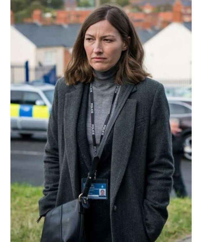 The Line of Duty Kelly Macdonald Grey Coat