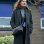 The Line of Duty Kelly Macdonald Grey Trench Coat