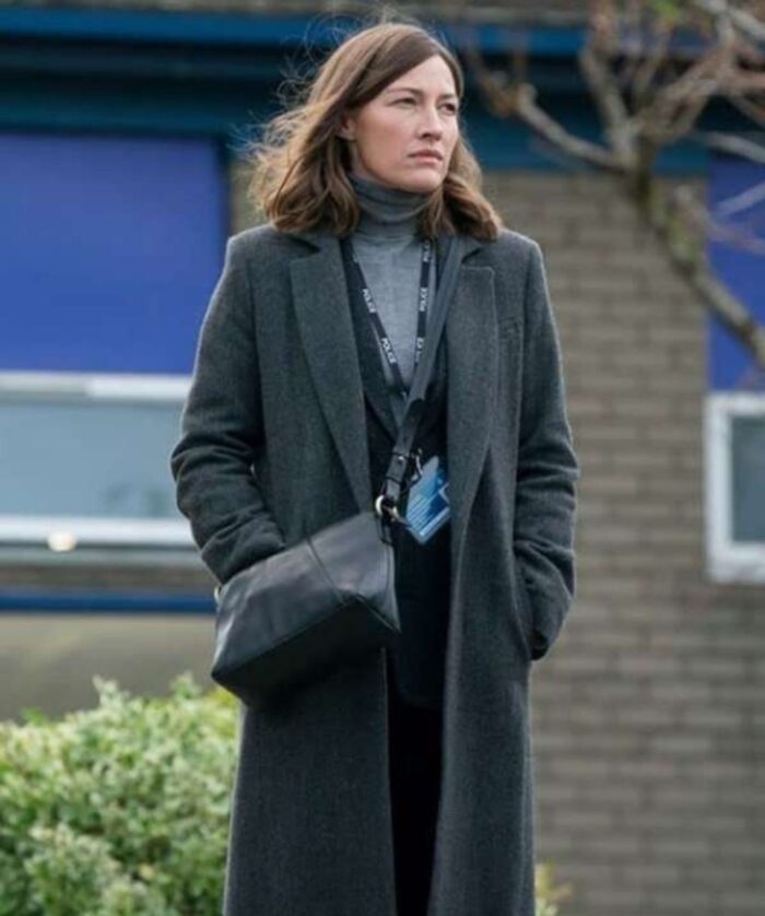 The Line of Duty Kelly Macdonald Grey Trench Coat