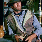 A Fistful of Dollars Clint Eastwood Leather Vest Men