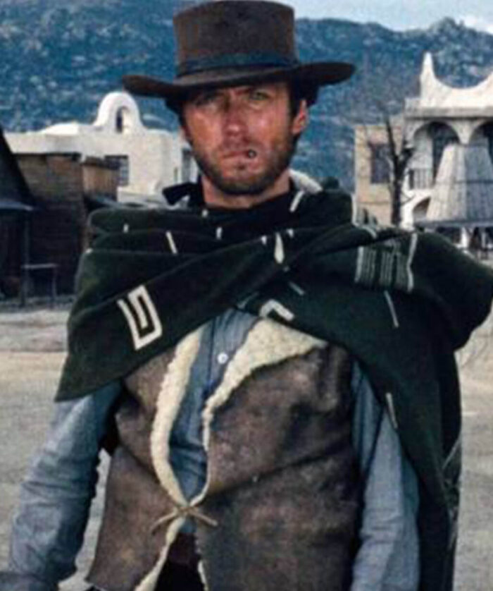 Clint Eastwood Shearling Vest