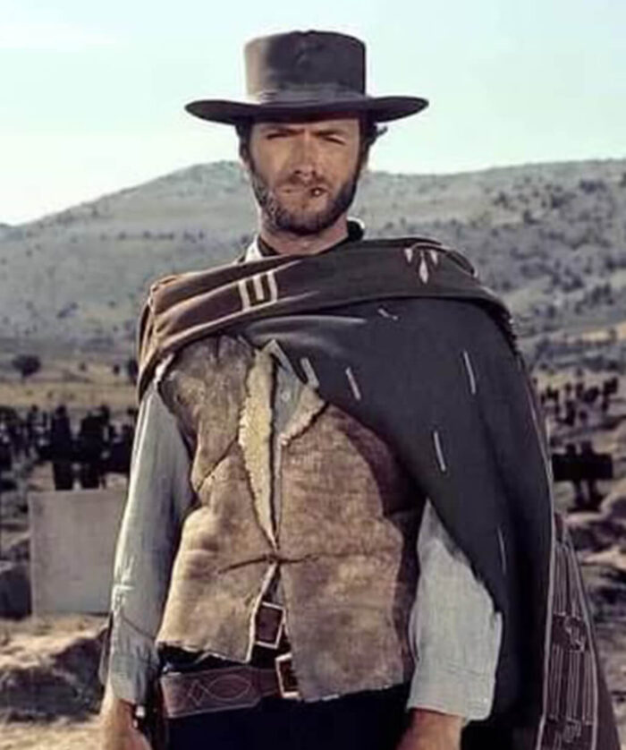 Clint Eastwood Shearling Vest