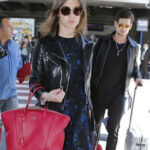 Adele Exarchopoulos Leather Jacket