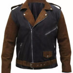 Billy Connolly Route 66 Motorcycle Leather Jacket