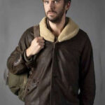 Dan Stevens Solos Leather Jacket