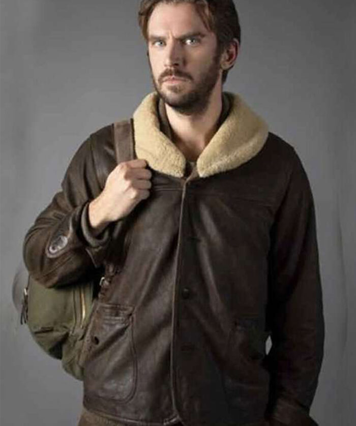 Dan Stevens Solos Leather Jacket