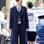 Fourteenth Doctor Who David Tennant Blue Wool Coat
