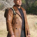 Giancarlo Esposito Revolution Brown Leather Jacket