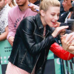 Lili Reinhart Black Leather Jacket