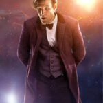 Matt Smith 11th Doctor Purple Wool Coat Men