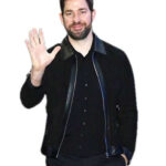 New York GMA John Krasinski Leather Jacket