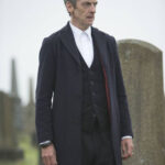 Peter Capaldi Doctor Who Blue Wool Coat