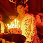 Barry Keoghan Saltburn Oliver Quick Green Leaf Embroidery Jacket Men Online