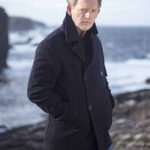 Shetland DI Jimmy Perez Black Coat Sale
