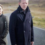 Shetland DI Jimmy Perez Black Coat Men Sale