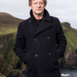 Shetland DI Jimmy Perez Black Peacoat