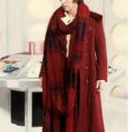 Tom Baker Fourth Doctor Who Red Wool Coat