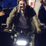 Tom Cruise Paris Olympic Leather Jacket Men