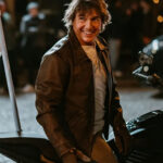 Tom Cruise Paris Olympic Leather Jacket USA