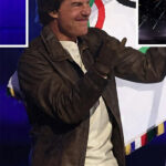 Tom Cruise Paris Olympic Closing Ceremony Leather Jacket USA