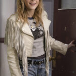 Totally Killer Kiernan Shipka Fringe Jacket