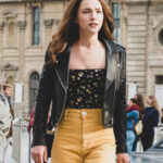 Violett Beane God Friended Me Leather Jacket