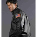 Joe-Flanigan-Stargate Atlantis John Sheppard Black Leather Jacket