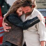 Lady A Star is Born Brown Leather Jacket