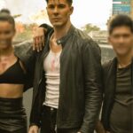Lewis Tan Fistful of Vengeance Black Leather Jacket