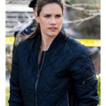 Maggie Bell FBI Season 5 Black Cotton Jacket