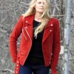 Once Upon A Time Emma Swan Suede Leather Jacket
